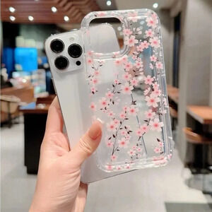 ⚠️Clearance💕iPhone 13/Pro/Pro Max Pink Floral Phone Case